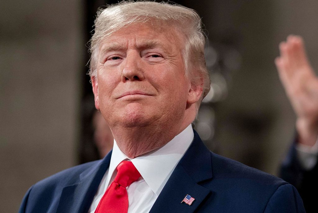 US President Donald Trump