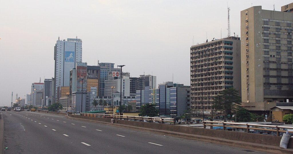 skyline of lagos