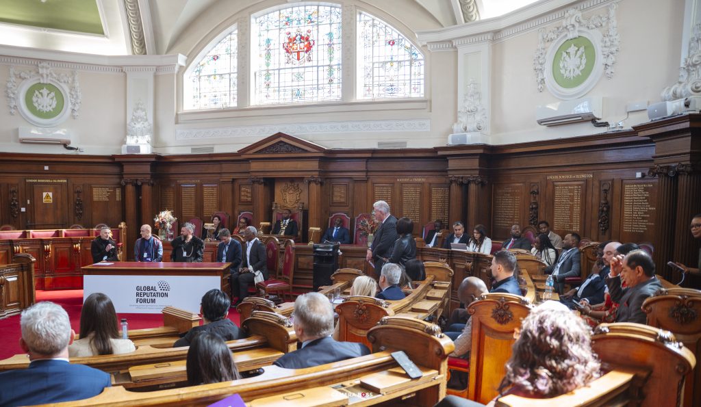 Attendees at the Global Reputation Forum in London
